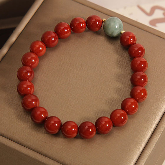 남부 붉은 마노 팔찌 여성 ins 틈새 라이트 럭셔리 레트로 jade baded bracelets 여자 친구를위한 선물 남부 붉은 마노 팔찌 여성 ins 틈새 라이트 럭셔리 레트로 jade baded bracelets 여자 친구를위한 선물