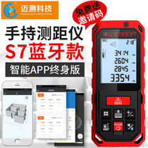 Mai test outdoor high precision handheld laser rangefinder Infrared voice rechargeable electronic ruler distance measuring room meter