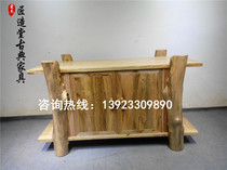 Chinese style tea water cabinet Tank Cabinet Solid Wood Disposal Cabinet Lockers Multifunction containing cabinet Dining Side Cabinet Log Cabinets