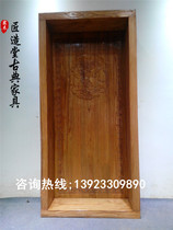 Old Elm Wood Gate Chinese Imitation Antique Courtyard Gate Hotel Villa Gate Real Wood Entrance Door Tea House single door