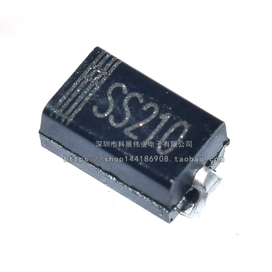 SS210 SMA (DO-214AC) 2A/100V SMD Schottky 다이오드 (20 조각) SS210 SMA (DO-214AC) 2A/100V SMD Schottky 다이오드 (20 조각)