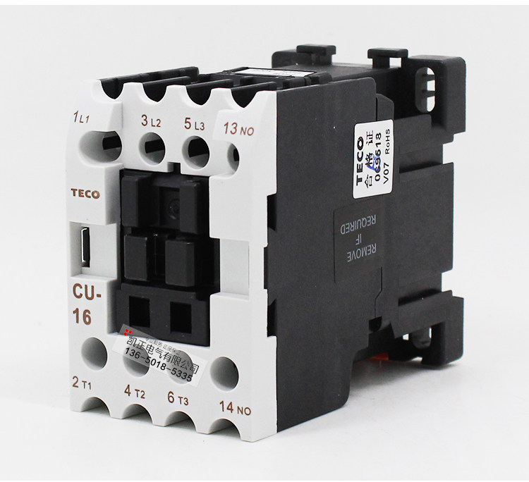 原装正品全新台安teco电磁交流接触器cu-16 220v380v110v支持验货_7折