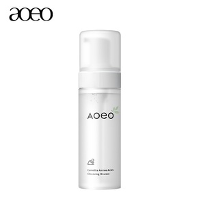 AOEO山茶花净润洁面慕斯洗面奶氨基酸深层清洁毛孔温和不刺激男女