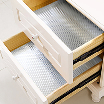 Anti-oil waterproof drawer cushion sticker kitchen cupboard cabinet anti-damp cushion paper self-adhesive wardrobe shoe cabinet mildew-proof household