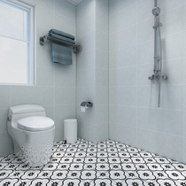 Nordic Wall Stickup Toilet Ground Floor Tiles Stickers Bathroom Balcony Tiles Floor Tiles Decoration Renovated Waterproof Wall Paper