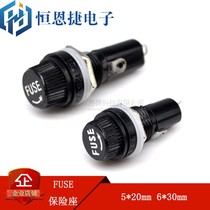 FUSE Safety seat 5*20 6*30mm 5X20 6X30mm Insurance tube holder Fuse holder Fuse