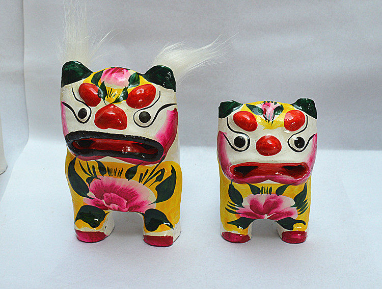 高密聂家庄泥老虎素坯