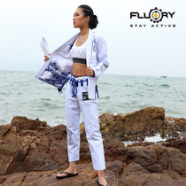 FLUORY fire base Brazilian jujitsu men and women BJJ GI leisure men and women adult Judo clothing 2019 New