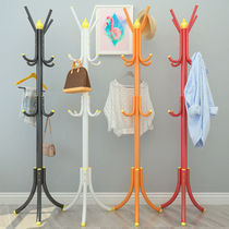 Coat rack floor-to-ceiling hanging clothes rack Bedroom simple modern household single-rod hanging bag rack simple anti-rust hanger