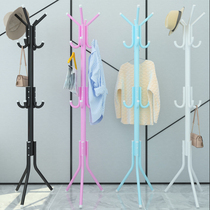 Bedroom simple hanger clothes rack bag rack assembly economical storage rack coat rack floor-to-ceiling household