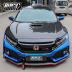 Mười thế hệ Civic sửa đổi xe jdm racing xu hướng tính cách kéo sợi dây thừng trailer móc HF tow rope front bumper trang trí Sửa đổi ô tô