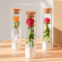 Goddess 38 Womens Day Three-eight Womens Day Small bouquet Birthday Presents Rose Flower Pendulum with a hand and a real floral bestie