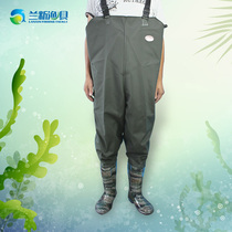 Lanxin fishing tackle wader waterproof pants fishing pants thickened fishing suit wading pants catch fish pants three hot sale