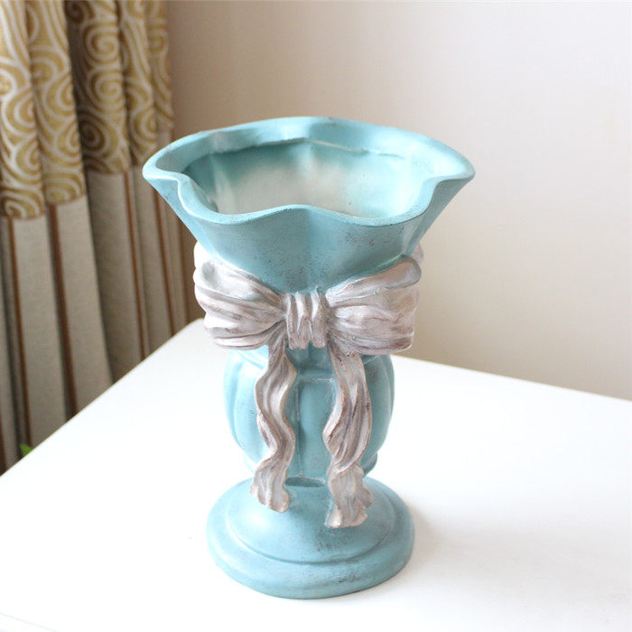 仿真植物欧式复古树脂花瓶陶瓷花器客厅创意摆件装饰品仿真花插花