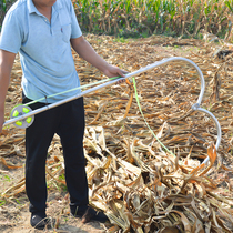 Straw Bale Baler Dry And Wet Dual-use Adjustable Packing Bundled Simple Scallion Twigs Corn Straw Baler