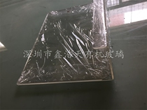 Display back display stand Promotional stand transparent computer back stand A3 single-page promotional stand Business hall computer back stand