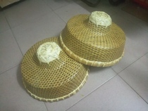 Handmade high quality white rattan deep sea hat Bamboo hat Fishing Weng hat Sea hat Flat top visor Bamboo hat rainproof fisherman hat