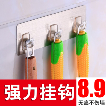 Strong adhesive hook viscose load-bearing hook no trace suction cup adhesive hook kitchen wall Wall Wall wall hanging non-stick hook