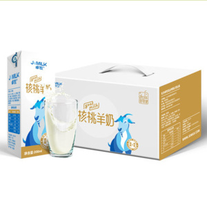 卓牧羊奶 核桃奶营养高于牛奶早餐奶风味核桃花生奶6盒装1箱