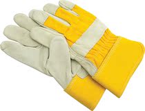 Foreign trade export US cowhide welding gloves high temperature insulation heavy industry cutting labor protection gloves wear-resistant special price