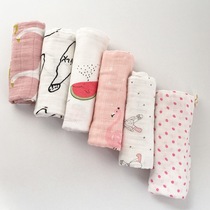 super mom baby saliva towel pure cotton baby handkerchief towel newborn gauze towel square towel 3 bags