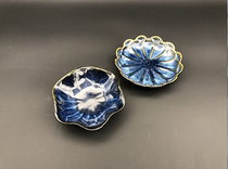 Special offer Japanese creative ceramic 11cm dish plate Small dish plate Japanese style ceramic tableware