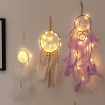 Dreamcatcher LED light string decoration girl student room decoration Bedroom hanging decoration Birthday gift Romantic small lantern