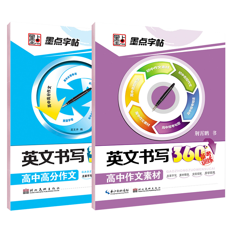 衡水体英文字帖初中生练字小学生高中生高考大学生考研高中英语字体字帖衡中体练字帖墨点女衡水字体英语字帖