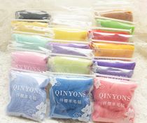 Pure wool set bag Qianying wool felt poking soft imported wool strip material package set 5 grams