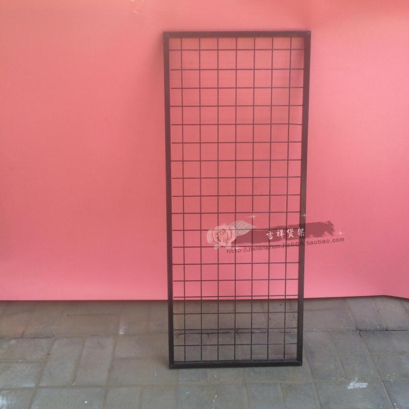 shipping bold mesh grid shees with frames wire hanging grids for goods supermarket hanging grids for small shop
