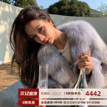A Yingzhi YU Wild 」 Imported fox fur woman New fur coat in 2022 Young winter fur coat