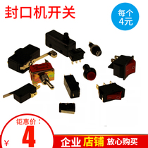 Switches All kinds of sealing machine switches Sealing machine switches Sealing machine accessories Fuse tubes