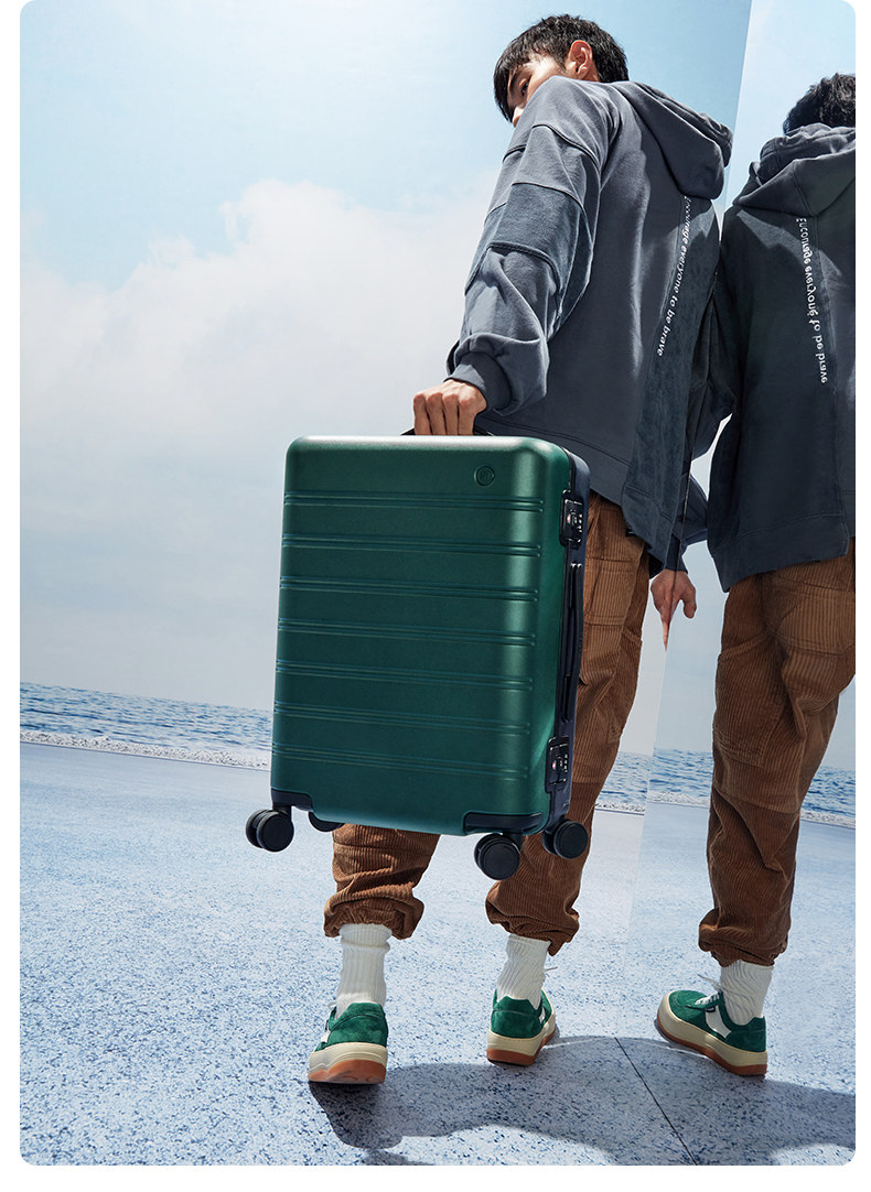 90分行李箱女20寸框体旅行箱男24寸网红曼哈顿都市登机拉杆箱男