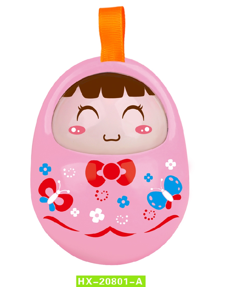 去购买 ▲大号不倒翁带声音点头娃娃  小美碎碎念:集俏皮可爱