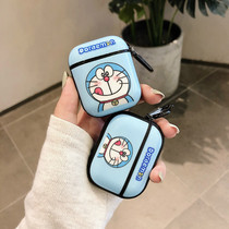 Cute Doraemon A dream Airpods2 protective sleeve idea applies Pro3 Apple Bluetooth headphone shell second-generation silicone gel