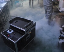 Smoke machine bar atmosphere props water mist machine wedding stage equipment ground floating smoke machine dry ice water mist machine