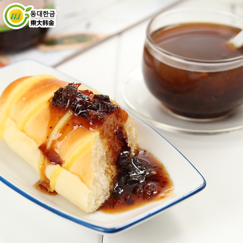 东大韩金蜂蜜柚子茶500g+红枣500g+柠檬500g韩国风味冲饮品 包邮产品展示图3