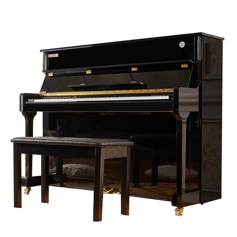 星海xinghai xu-120a立式钢琴黑色亮光漆面初学家用_7折现价14500元