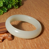 Dialect enterprise boutique Qinghai material white jade fashion womens bracelet burst loss promotion feedback to the world Yuyou h