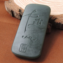 Dialect enterprise boutique tower Qingyi fine material hand-carved Xuxin Wudao brand pendant Mens and womens jade pendant O