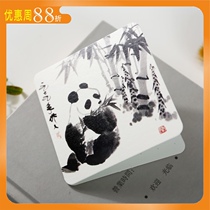 Ink Panda Universal Small Greeting Card Folk Songs Chinese Style Small Card Wholesale Creative Birthday New Year Spring Festival