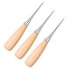 신발, awl reamer, 단단한 awl 바늘, 스테인레스 스틸, 큰 나무 손잡이, 두꺼운 구식 구멍 펀칭 수제 유물 특수 신발 수리 신발, awl reamer, 단단한 awl 바늘, 스테인레스 스틸, 큰 나무 손잡이, 두꺼운 구식 구멍 펀칭 수제 유물 특수 신발 수리