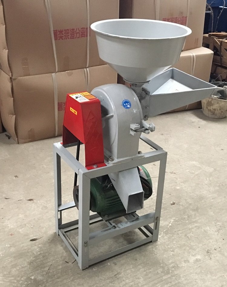 玉米粉碎机小型家用两相220v饲料万能中药养殖五谷杂粮打碎磨粉机