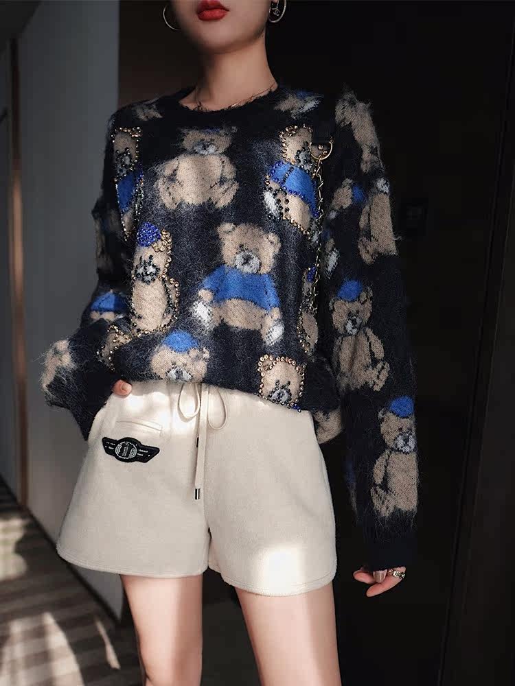 女宽松外穿针织衫秋冬装2020新款-四季春服饰-广州批发货源-搜款网