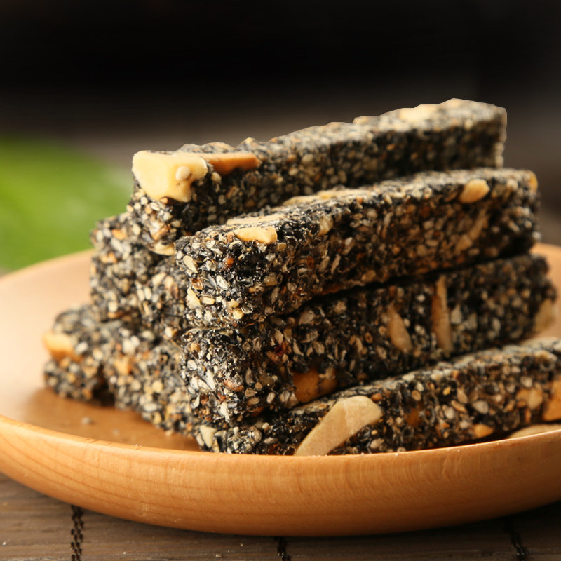 黄山特产传统小吃黑芝麻条500g