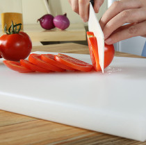 Commercial thickened PE cutting board Cutting board Bone chopping board Plastic environmental protection mildew cutting board Cooking board Salmon cutting board