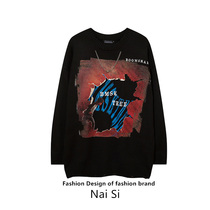 NaiSi's national tide original American retro dark system oversize loose and lazy wind wholesale fir furry