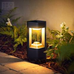 Modern Simple Solar LED Lawn Light Grass Light Waterproof Outdoor Light Garden Light Garden Light Villa Light