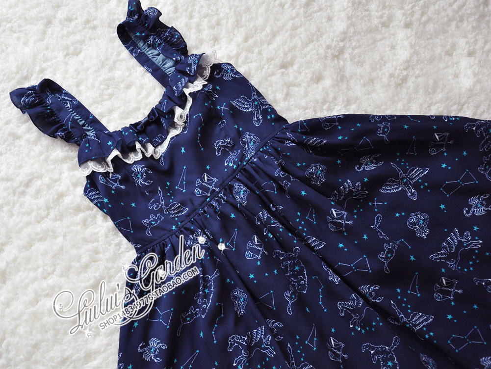 Special Offer Spot Lulus Garden Summer Constellation Rain Lolita