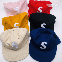 Spot Supreme 19fw Woods logo 6-Panel wool Slogo cap